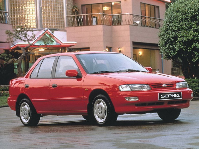 Kia Sephia 1.6 AT (80 л.с.) - I Рестайлинг 1994 – 1998, седан
