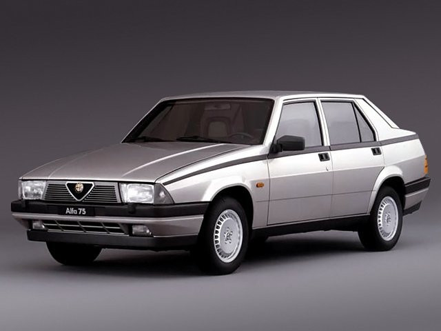 Alfa Romeo 75 2.5 MT (154 л.с.) - I 1985 – 1992, седан