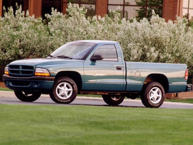 Dodge Dakota 4.8 AT 4x4 (238 л.с.) - II 1997 – 2004, пикап одинарная кабина