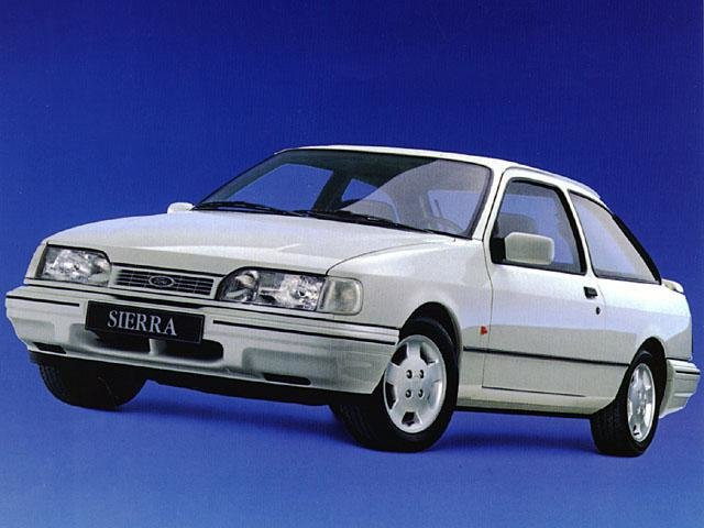 Ford Sierra 1.6 MT (90 л.с.) - I Рестайлинг 1987 – 1993, хэтчбек 3 дв.