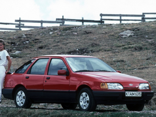 Ford Sierra 3.0 MT 4x4 (150 л.с.) - I Рестайлинг 1987 – 1993, хэтчбек 5 дв.