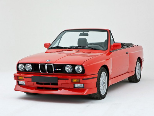 BMW M3 2.4 MT (195 л.с.) - I (E30) 1986 – 1991, кабриолет