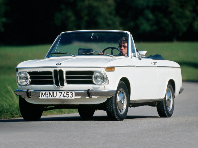 BMW 02 (E10) 1.6 MT (85 л.с.) - I 1966 – 1977, кабриолет