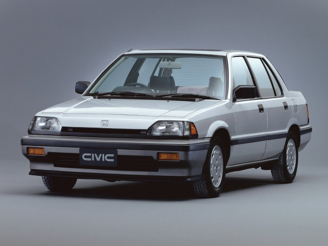 Honda Civic 1.4 AT (80 л.с.) - III 1983 – 1987, седан