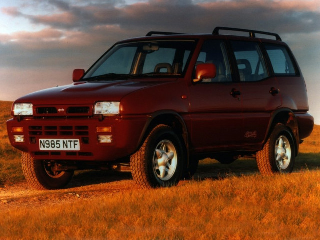 Nissan Terrano 2.7D MT 4x4 (101 л.с.) - II 1993 – 1996, внедорожник 5 дв.