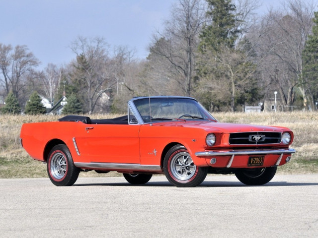 Ford Mustang 3.3 MT (122 л.с.) - I 1964 – 1973, кабриолет