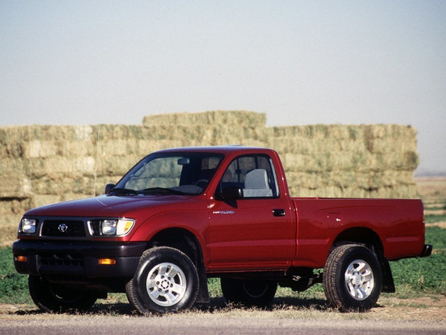 Toyota Tacoma 2.7 AT 4x4 (150 л.с.) - I 1995 – 2000, пикап одинарная кабина
