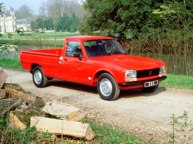 Peugeot пикап одинарная кабина 1980-1989