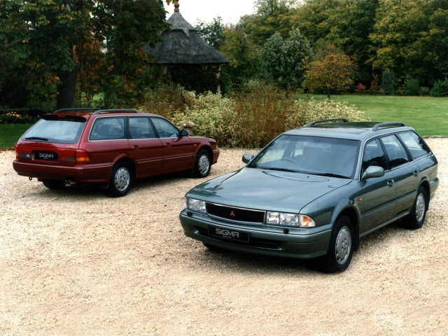 Mitsubishi Sigma 3.0 MT (177 л.с.) -  1990 – 1996, универсал 5 дв.