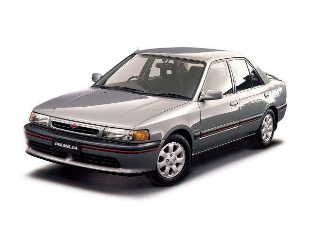 Mazda Familia 1.4 MT (73 л.с.) - VI (BG) 1989 – 1994, седан