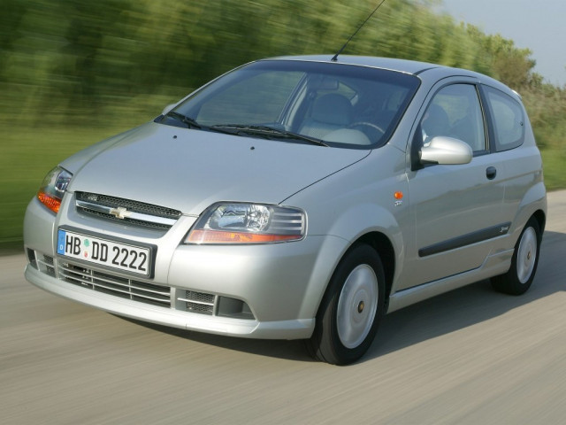 Chevrolet Kalos 1.2 MT (72 л.с.) -  2003 – 2008, хэтчбек 3 дв.