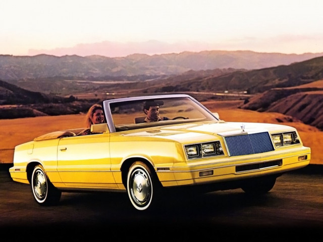 Chrysler LeBaron 3.0 MT (136 л.с.) - II 1981 – 1989, кабриолет