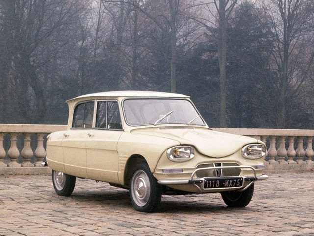 Citroen AMI 0.7 MT (22 л.с.) -  1961 – 1978, седан