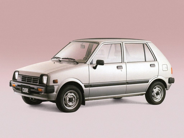 Daihatsu Cuore 0.5 MT (27 л.с.) - I (L55) 1980 – 1985, хэтчбек 5 дв.