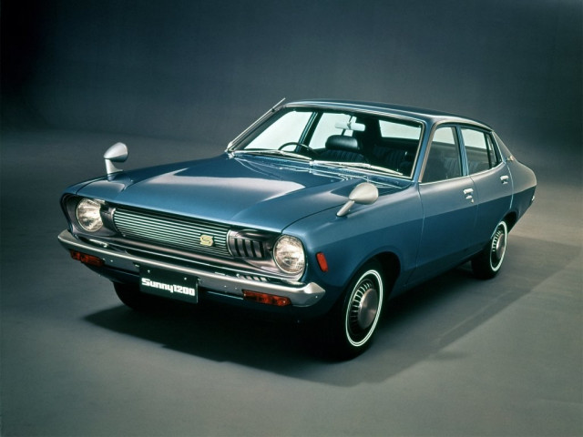 Datsun Sunny 1.2 MT (70 л.с.) - B210 1973 – 1983, седан