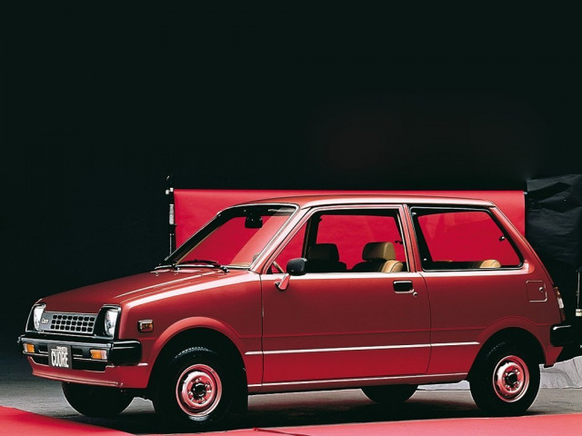 Daihatsu Cuore 0.6 MT (30 л.с.) - I (L55) 1980 – 1985, хэтчбек 3 дв.