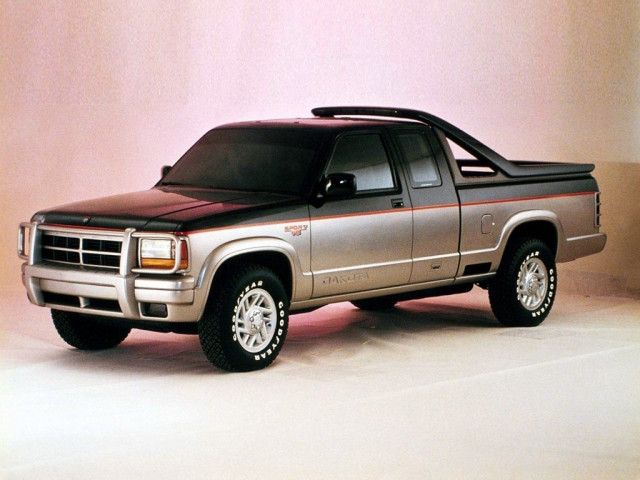 Dodge Dakota 4.0 MT (175 л.с.) - I 1987 – 1996, пикап полуторная кабина