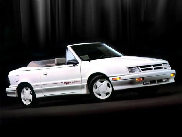 Dodge Shadow 2.6 AT (102 л.с.) -  1986 – 1994, кабриолет
