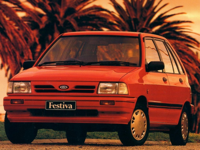 Ford Festiva 1.4 AT (63 л.с.) - I 1986 – 1993, хэтчбек 5 дв.