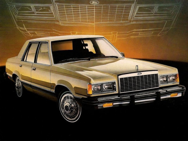 Ford Granada (North America) 4.2 MT (117 л.с.) - II 1980 – 1982, седан