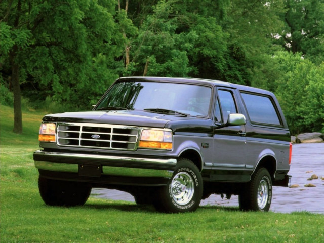Ford Bronco 5.8 AT 4x4 (200 л.с.) - V 1992 – 1996, внедорожник 3 дв.