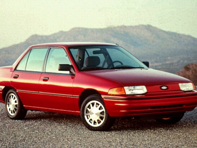 Ford Escort (North America) 1.9 AT (88 л.с.) - II 1990 – 1996, седан