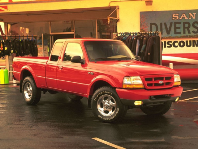 Ford Ranger (North America) 4.1 AT 4x4 (160 л.с.) - III 1997 – 2012, пикап полуторная кабина