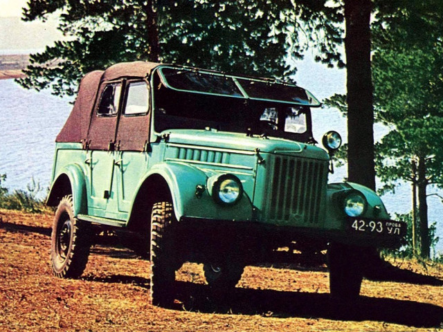 ГАЗ 69 2.2 MT 4x4 (55 л.с.) -  1953 – 1972, внедорожник 5 дв.