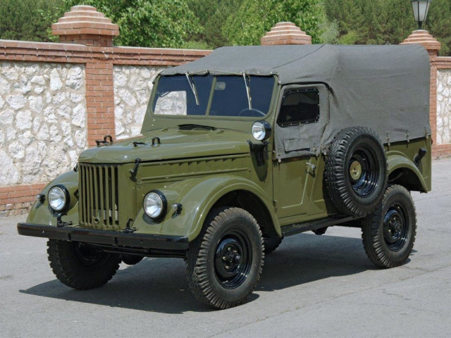 ГАЗ 69 2.2 MT 4x4 (55 л.с.) -  1953 – 1972, внедорожник 3 дв.