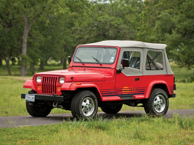 Jeep Wrangler 4.0 AT 4x4 (184 л.с.) - I (YJ) 1986 – 1996, внедорожник открытый