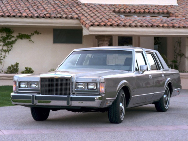 Lincoln I седан 1980-1989