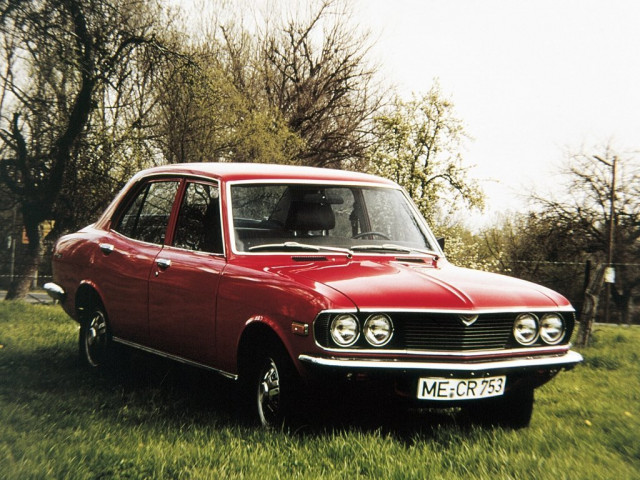 Mazda 616 1.6 MT (75 л.с.) -  1970 – 1978, седан