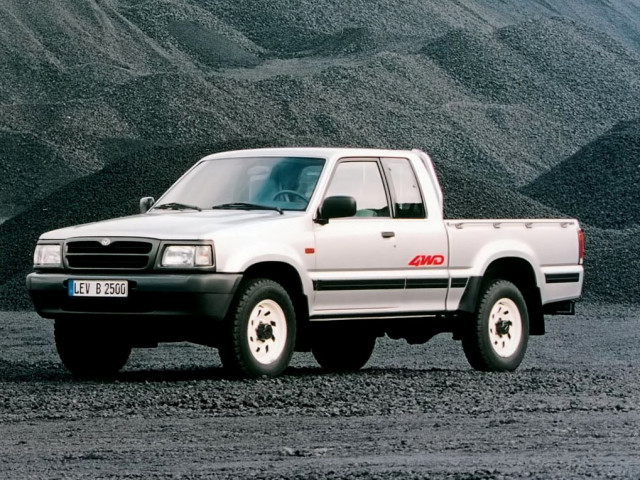 Mazda B-series 2.5D MT 4x4 (86 л.с.) - IV 1985 – 1998, пикап полуторная кабина
