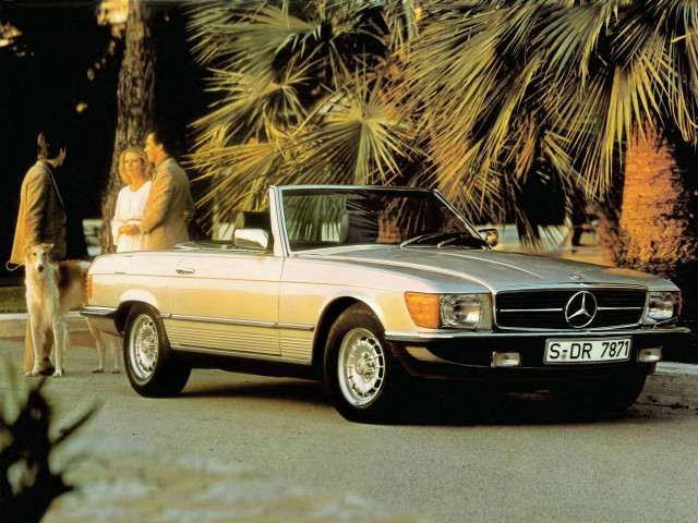 Mercedes-Benz SL-Класс 4.6 MT (218 л.с.) - III (R107, C107) 1971 – 1989, родстер