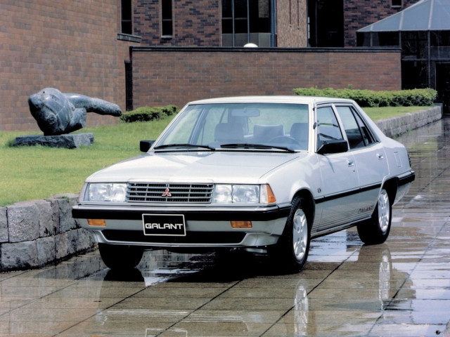 Mitsubishi Galant 2.3D AT (84 л.с.) - IV 1980 – 1987, седан