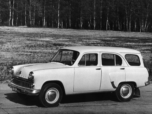 Москвич 423 1.4 MT (45 л.с.) -  1957 – 1963, универсал 5 дв.