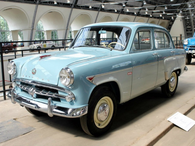 Москвич 410 1.3 MT 4x4 (35 л.с.) -  1957 – 1961, седан
