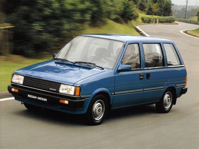 Nissan Prairie 1.9 AT (90 л.с.) - I (M10) 1982 – 1988, компактвэн