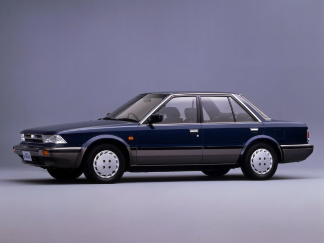 Nissan Stanza 2.0 MT (94 л.с.) - II (T12) 1986 – 1989, седан