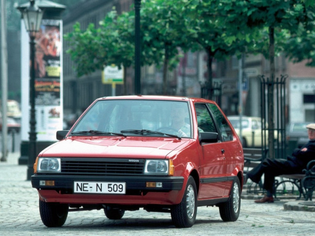 Nissan Micra 1.3 AT (60 л.с.) - I (K10) 1982 – 1992, хэтчбек 3 дв.
