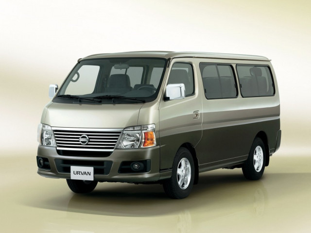 Nissan Urvan 3.0D MT (105 л.с.) - IV (E25) 2001 – 2012, минивэн