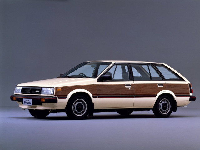 Nissan Sunny 1.7D MT (54 л.с.) - B11 1982 – 1987, универсал 5 дв.