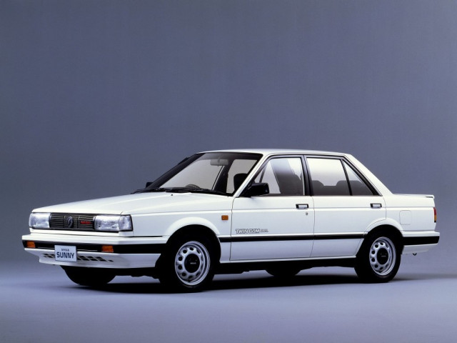 Nissan Sunny 1.5 MT (71 л.с.) - B12 1986 – 1991, седан