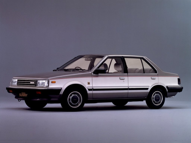 Nissan Sunny 1.7D AT (54 л.с.) - B11 1982 – 1987, седан