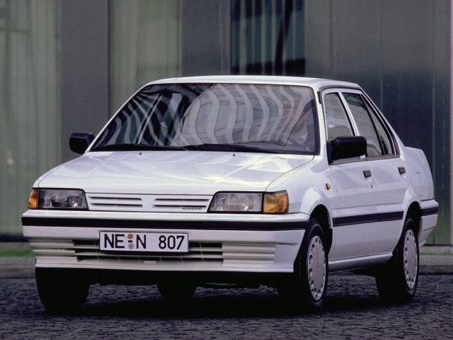 Nissan Sunny 1.7D MT (54 л.с.) - N13 1986 – 1991, седан