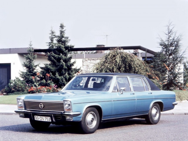 Opel Diplomat 2.8 MT (165 л.с.) - B 1969 – 1978, седан