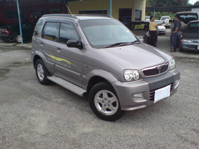 Perodua внедорожник 5 дв. 1998-2008