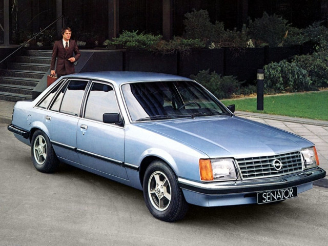 Opel Senator 2.5 AT (115 л.с.) - A 1978 – 1987, седан