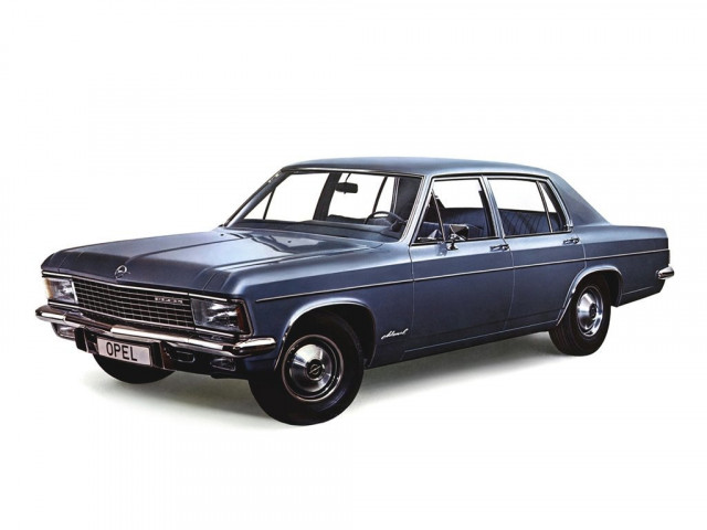 Opel Admiral 2.8 AT (132 л.с.) - B 1969 – 1978, седан