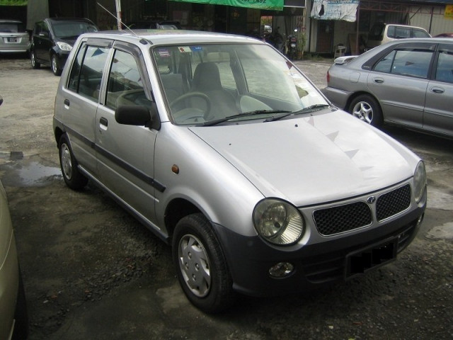 Perodua Kancil 0.9 AT (58 л.с.) -  1994 – 2009, хэтчбек 5 дв.